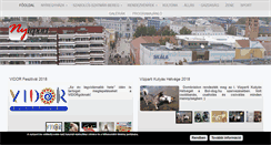 Desktop Screenshot of nyirport.hu